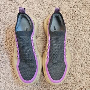 Allbirds Trail Runner SWT Running Shoes Womens 8.5 Beige Purple Sneakers Read